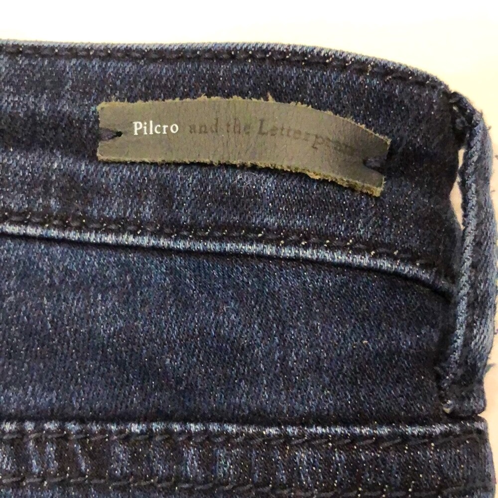 Pilcro and the Letterpress Ultra High-Rise Skinny - Picture 6 of 9